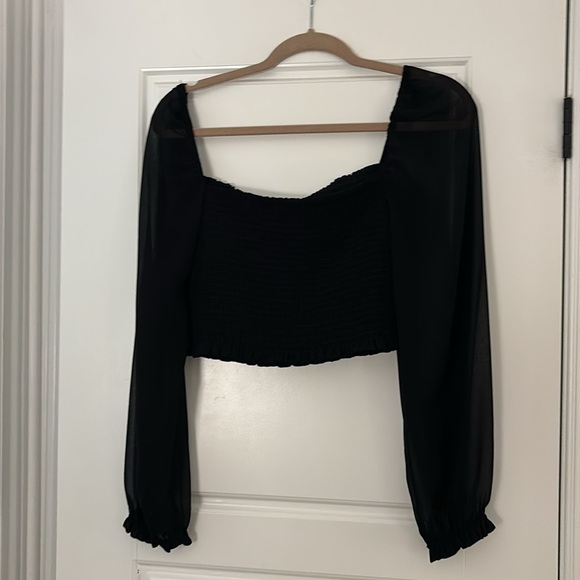 Aritzia Wilfred black saga blouse - Picture 5 of 5
